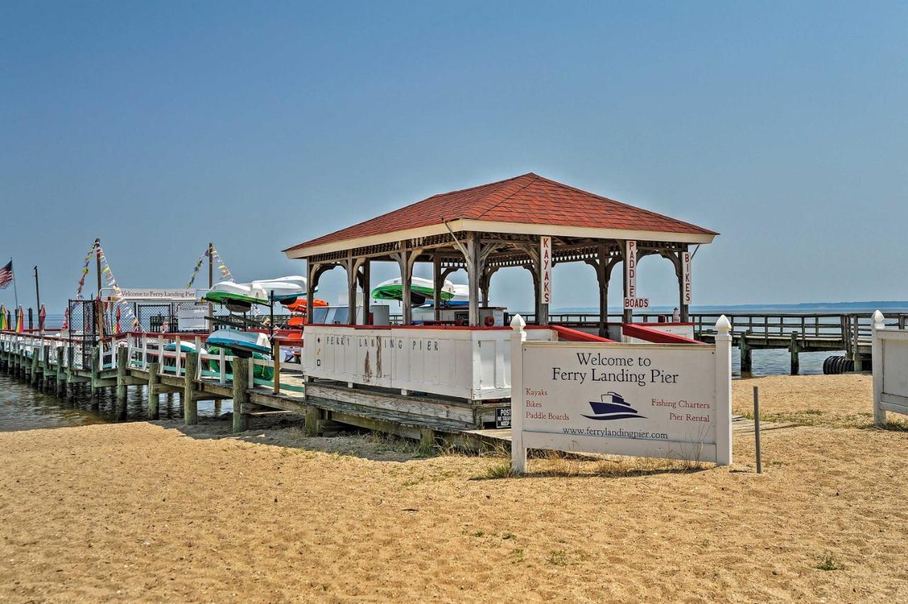 The Blue Crab Cottage - 3 Blocks From The Beach! Колониал-Бич Экстерьер фото